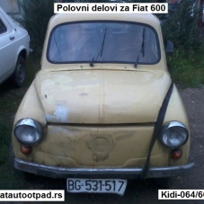 Fiat 600  ili Zastava 750/850 svima nama dobro poznata Fica.